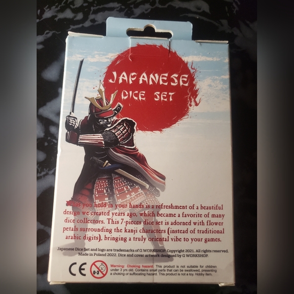 BNIB Japanese Dice Set - Picture 2 of 3